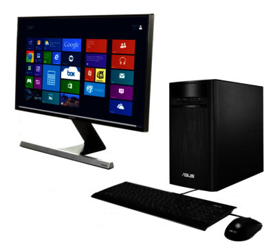 Asus K31ADE Desktop PC & Full HD LED Monitor Bundle